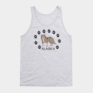 Alaska Wolf Tank Top